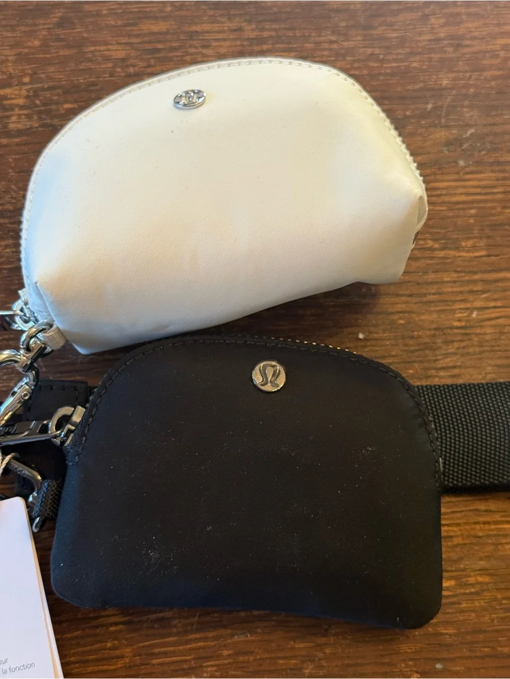 NWT Lululemon dual pouch wristlet